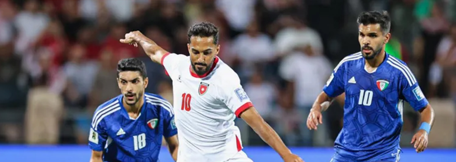 تعادل الأردن مع الكويت والسعودية مع إندونيسيا في تصفيات كأس العالم 2026