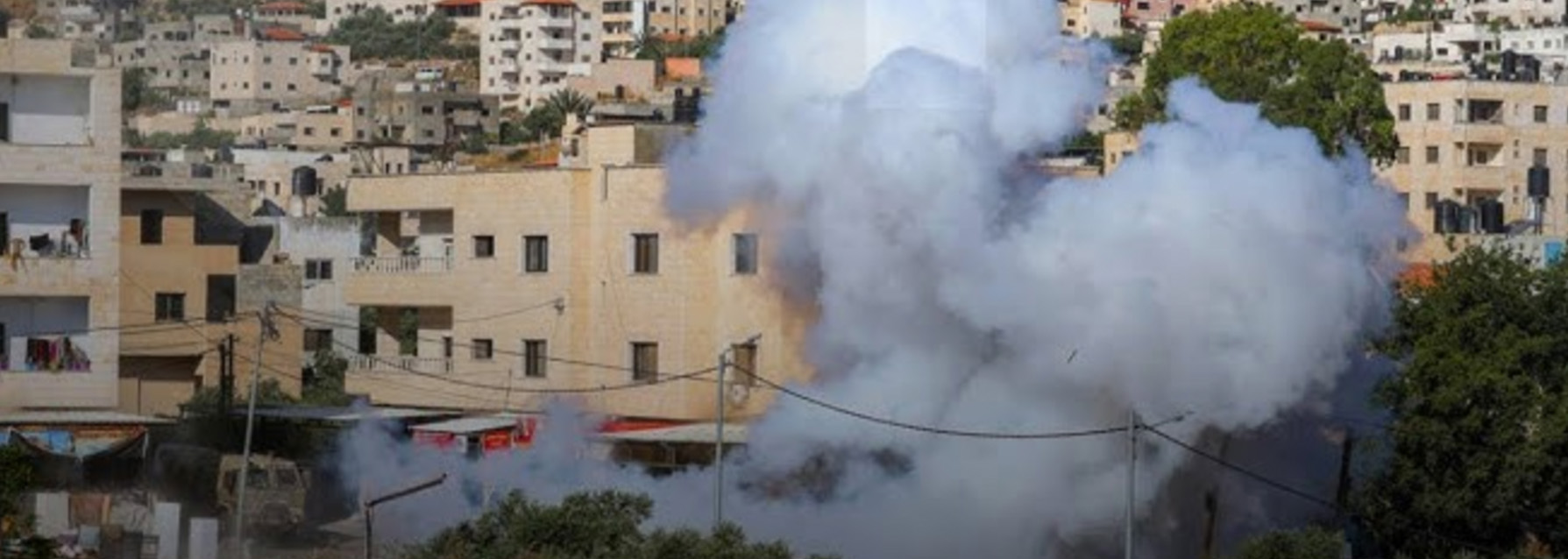 إصابات في قوات الاحتلال بعد إيقاع آلية صهيونية في كمين بعبوات ناسفة داخل الحي الشرقي في جنين