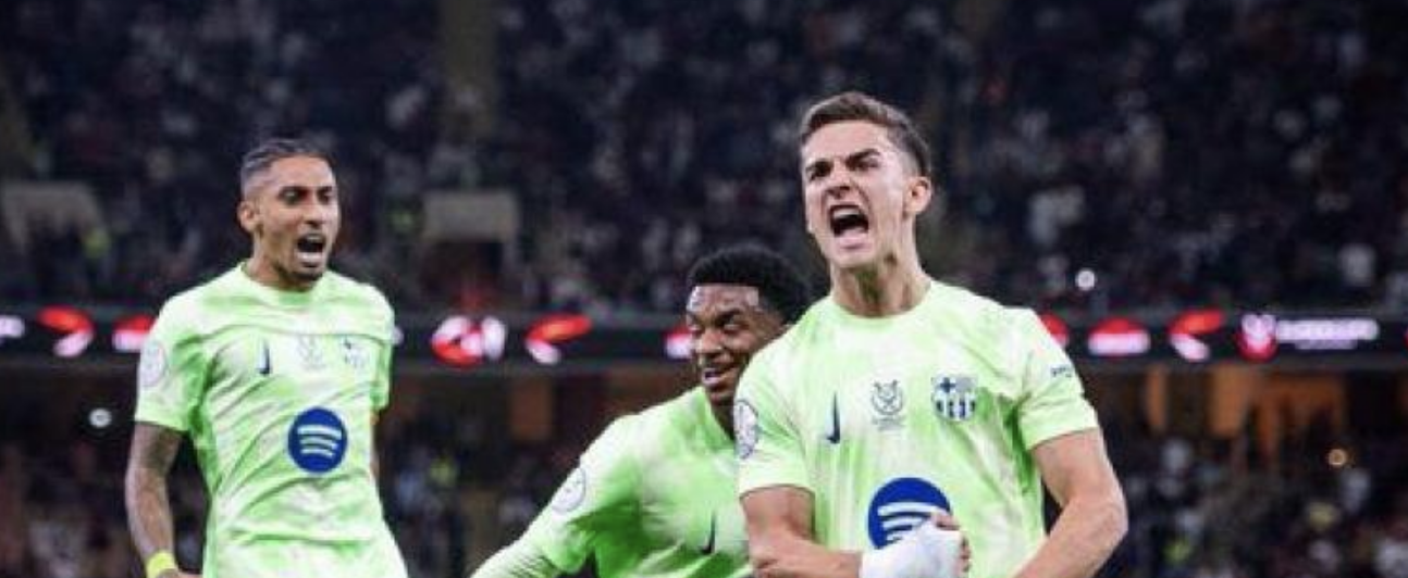 برشلونة يضرب بلباو ويتأهل إلى نهائي السوبر الإسباني