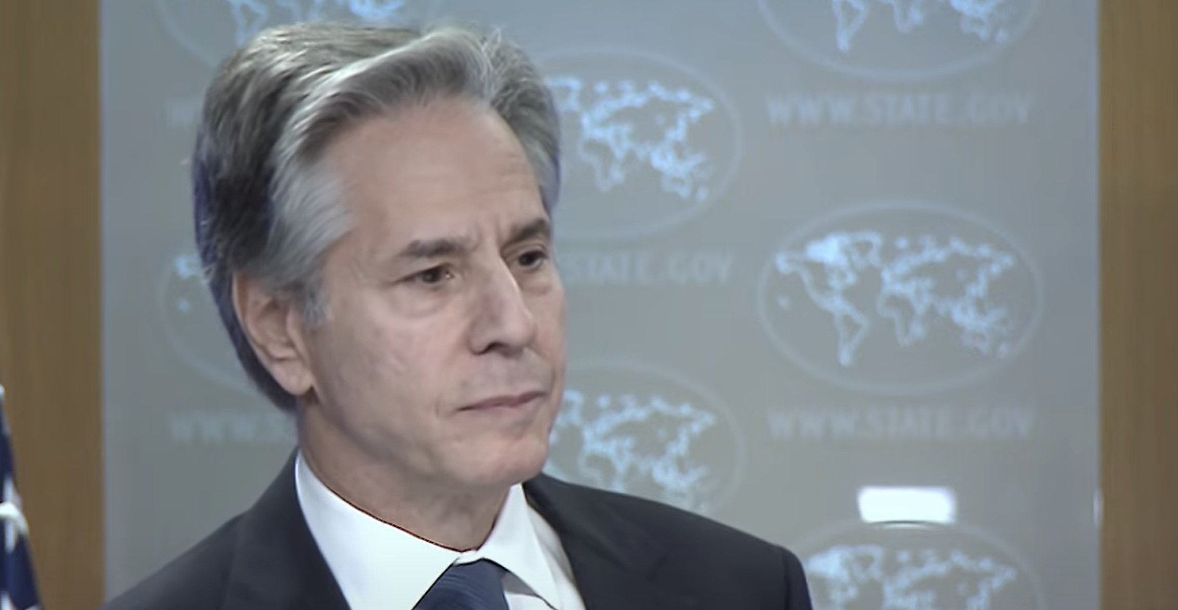 صحفيون يقاطعون المؤتمر الصحفي لوزير الخارجية الأمريكي ويتهمونه بدعم الحرب على غزة