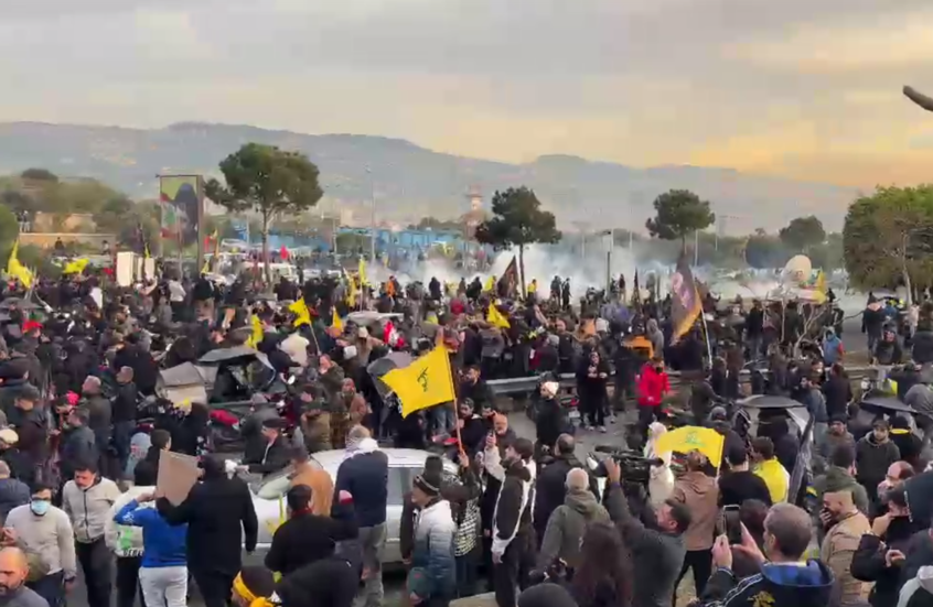 الجيش اللبناني يفض اعتصام لـ"حزب الله" ومسؤول في الحزب يؤكد: للصبر حدود