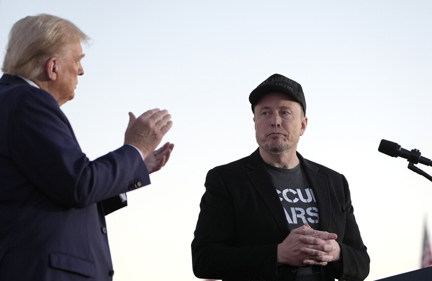ترامب: بحثت كثيرا.. لكن لم أجد أذكى من ماسك