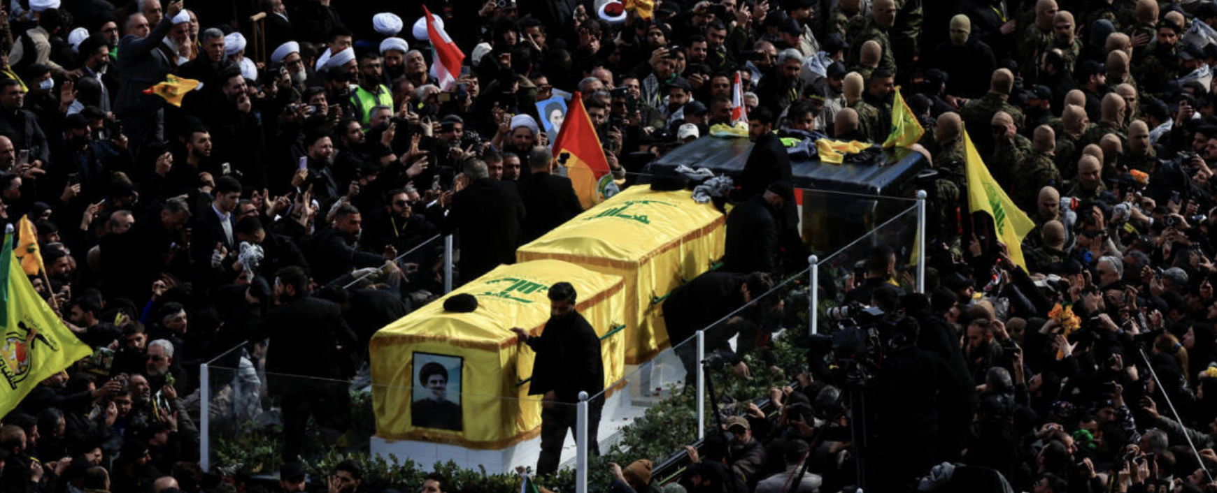 إسرائيل فكرت في قصف جنازة نصر الله