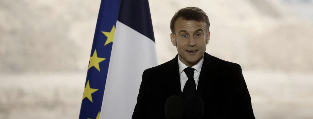 ماكرون يبحث في مصر الخطة العربية لإعادة إعمار غزة في السابع من ابريل