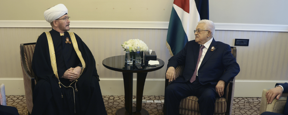 الرئيس يستقبل مفتي روسيا