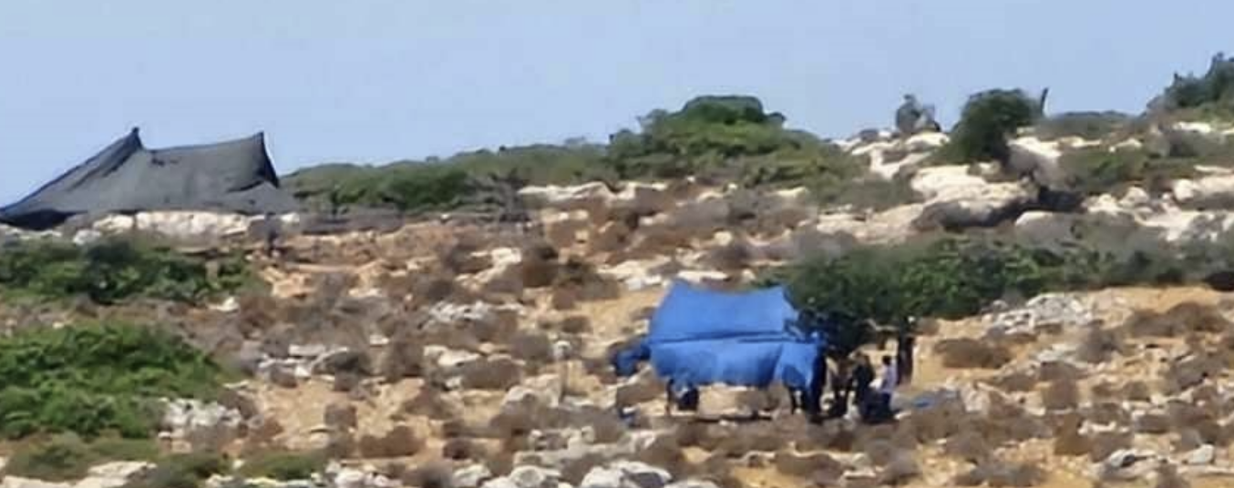 مستعمرون ينصبون خياما في أراضي عصيرة القبلية جنوب نابلس