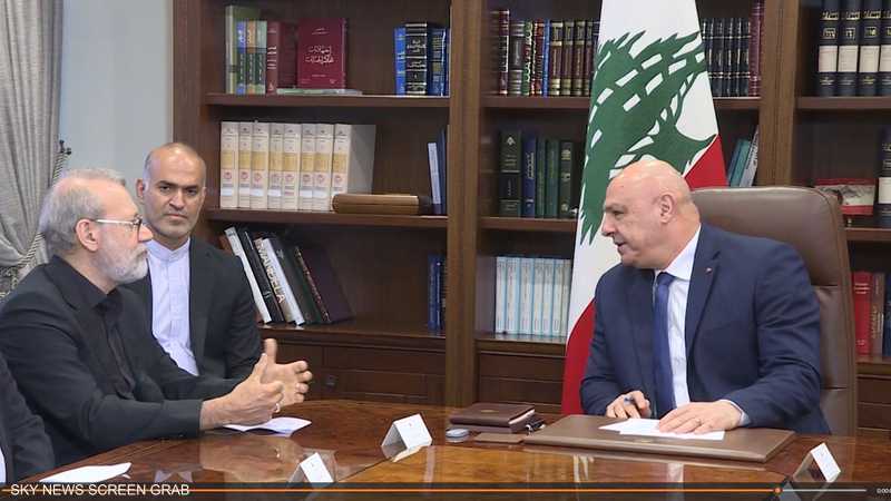 عون يعلن رغبة لبنان في التعاون مع ايران