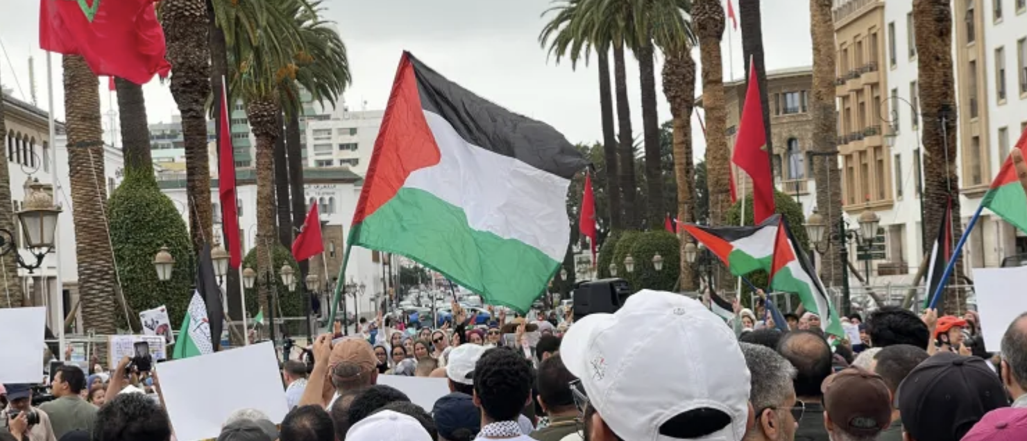 مظاهرات في مدن مغربية رفضا للتجويع والإبادة بغزة