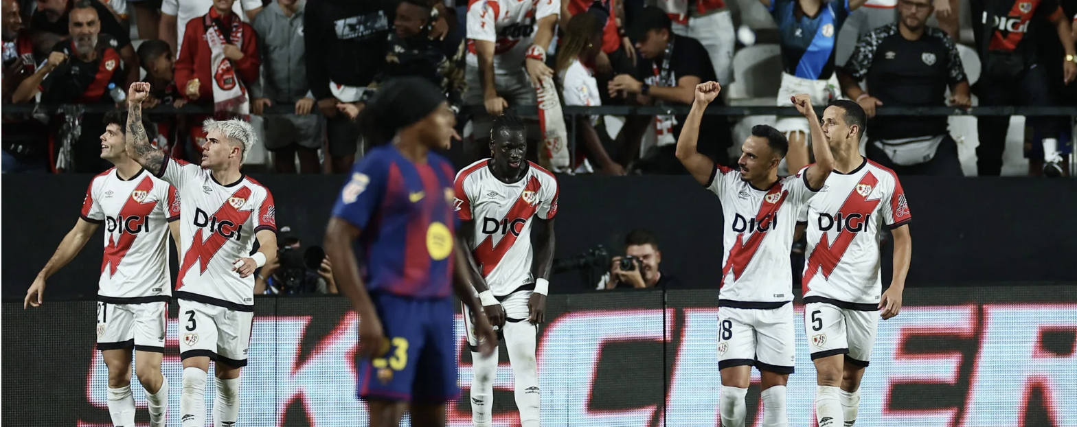 برشلونة يتعثر أمام رايو فايكانو.. و"أزمة الفار" تثير الجدل