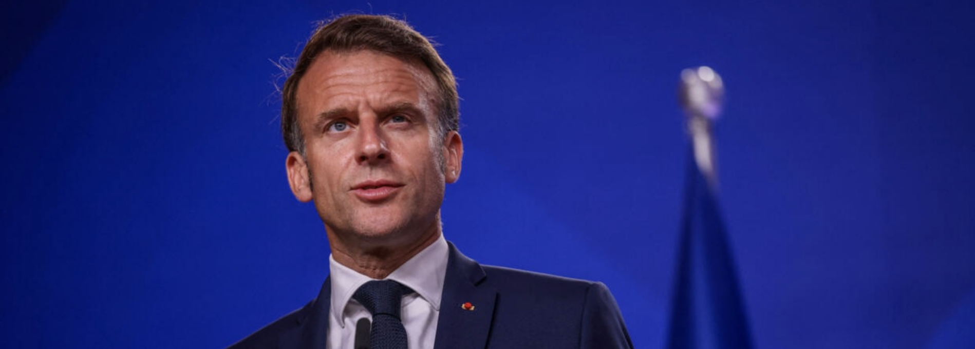 ماكرون: احتلال وضم الأراضي لن يوقف اعترافنا بفلسطين