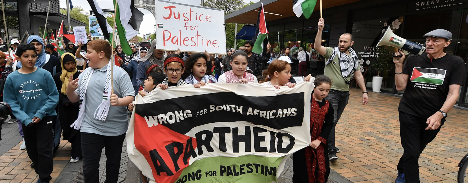 50 ألف مشارك بمسيرة مؤيدة للفلسطينيين في أكبر مدن نيوزيلندا