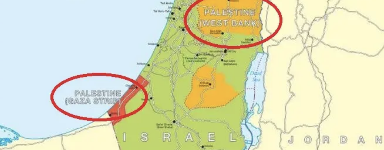 لأول مرة.. بريطانيا تدرج دولة فلسطين في خرائطها الرسمية