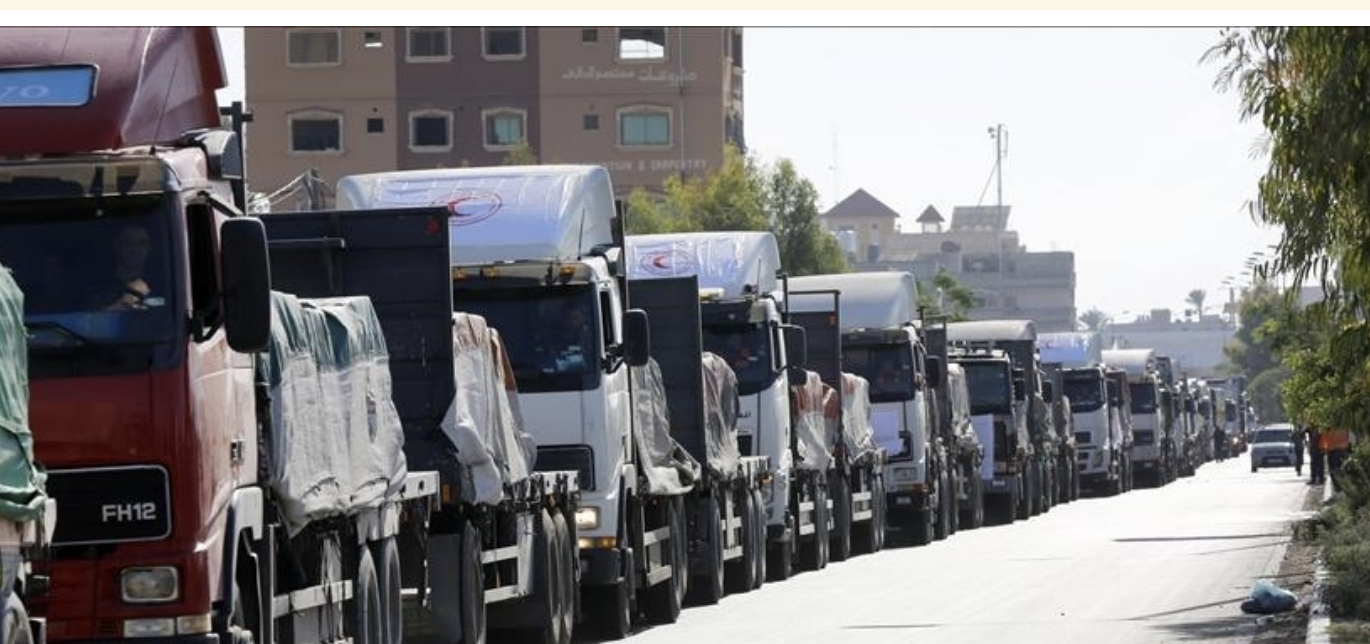 الأمم المتحدة: إسرائيل أبلغتنا بتقليص شاحنات المساعدات إلى غزة إلى النصف