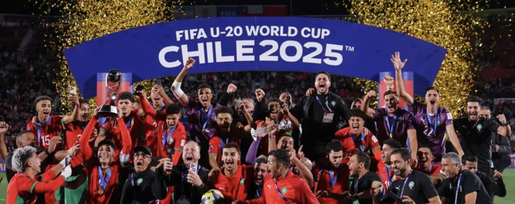 المغرب يهزم الأرجنتين ويتوج بكأس العالم للشباب