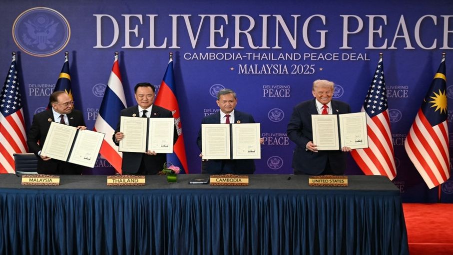 تايلاند وكمبوديا توقعان إعلانا لتسوية النزاع بحضور ترامب