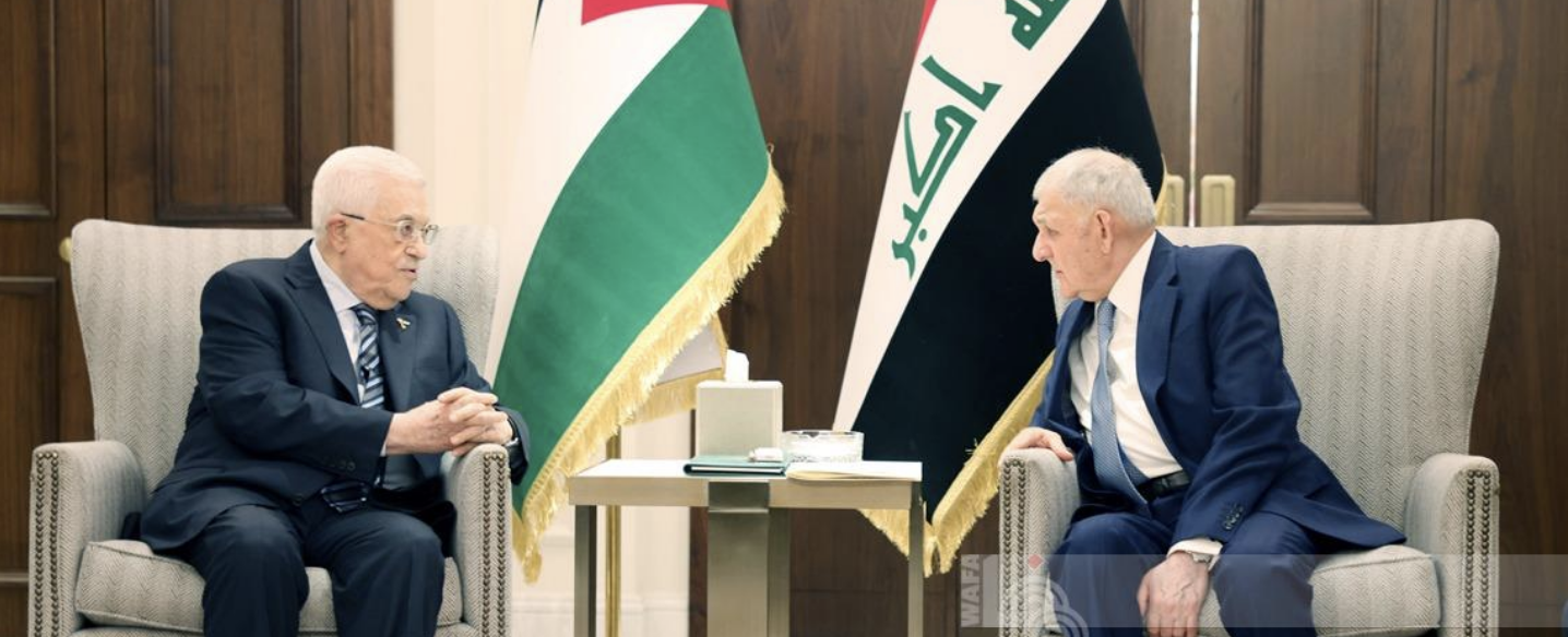 الرئيس يلتقي الرئيس العراقي في عمّان