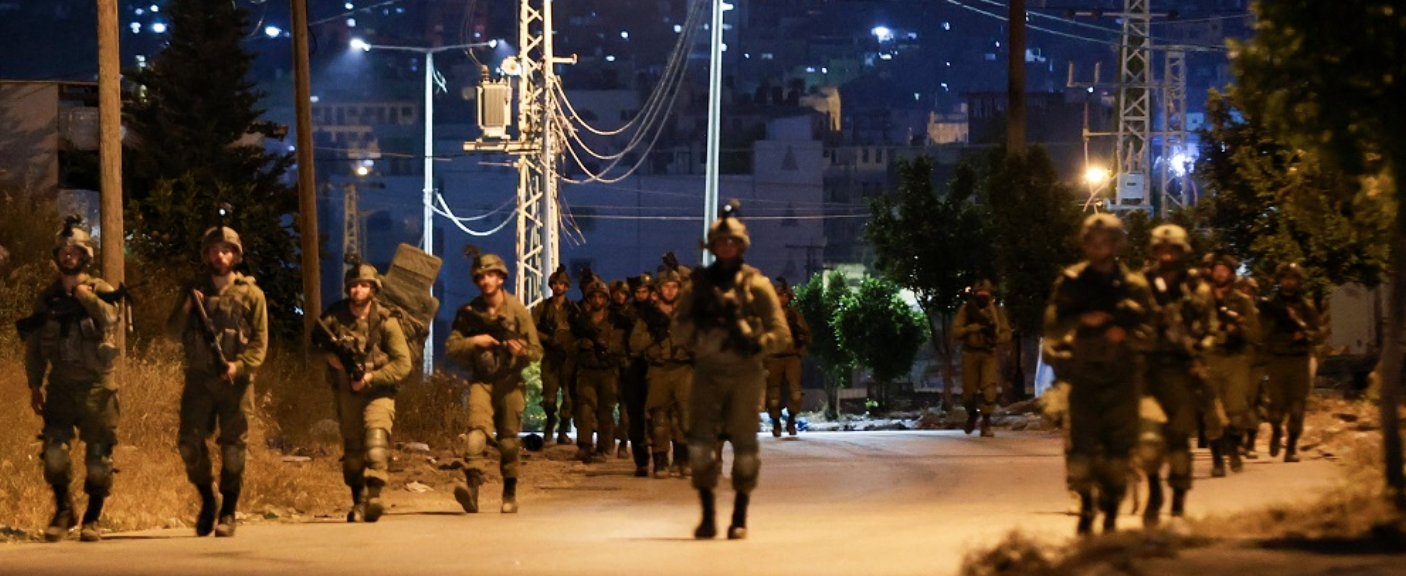 إصابة مواطن واعتقال آخر خلال اقتحام الاحتلال مدينة نابلس