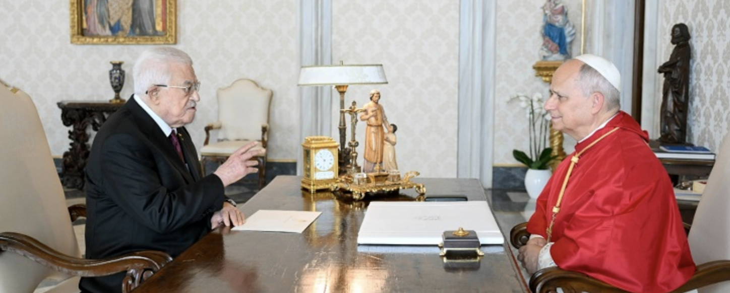 الرئيس يجتمع مع البابا ليو الرابع عشر
