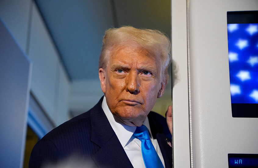 طعام ترامب الفاخر يثير التفاعل