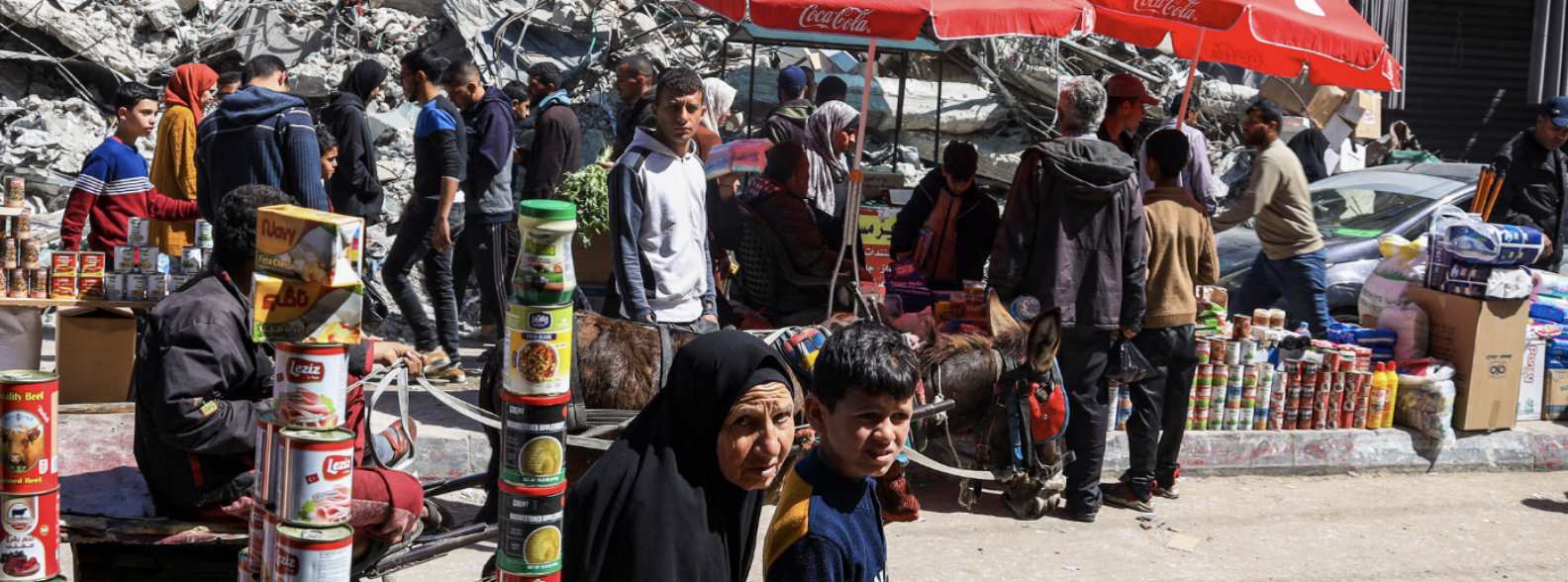 "الإحصاء": انخفاض حاد في أسعار السلع الاستهلاكية في قطاع غزة