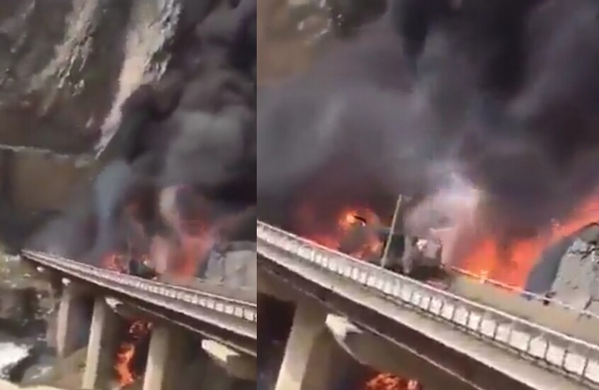 السعودية: عشرات القتلى في اصطدام مروع بين حافلة وصهريج نفط