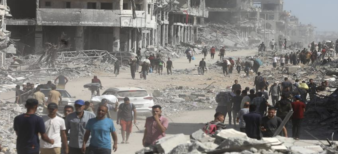 إصابة 4 أطفال بجروح جراء إلقاء مسيرة للاحتلال قنبلة باتجاههم شمال قطاع غزة