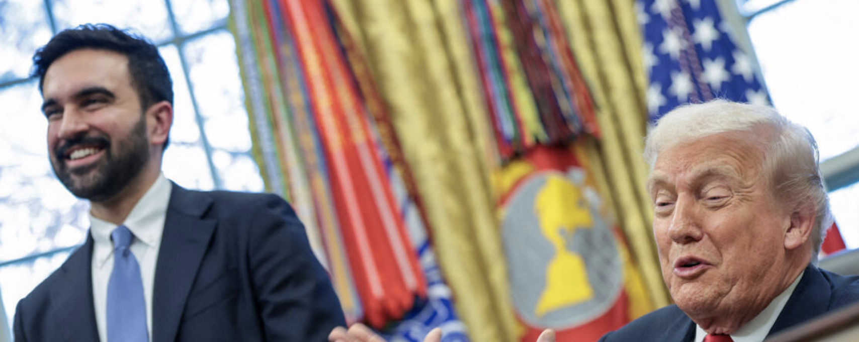 أطرف لحظة بين ترامب وممداني..