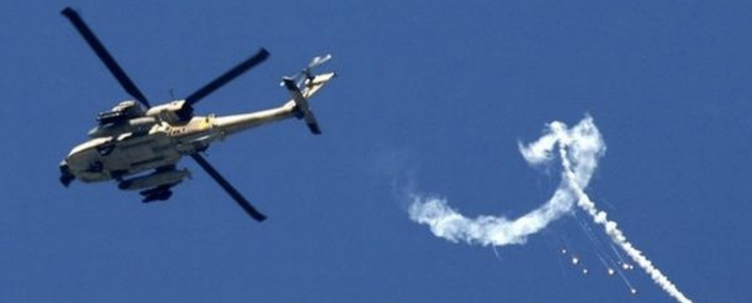 مروحيات الاحتلال تطلق نيرانها في سماء جنين وطوباس