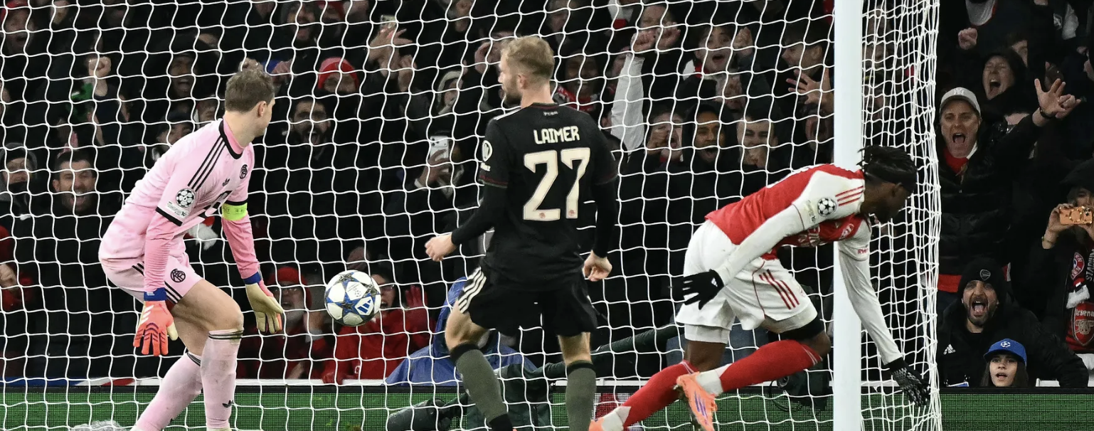 أرسنال ينتزع صدارة دوري الأبطال بفوز "نادر" على بايرن ميونيخ