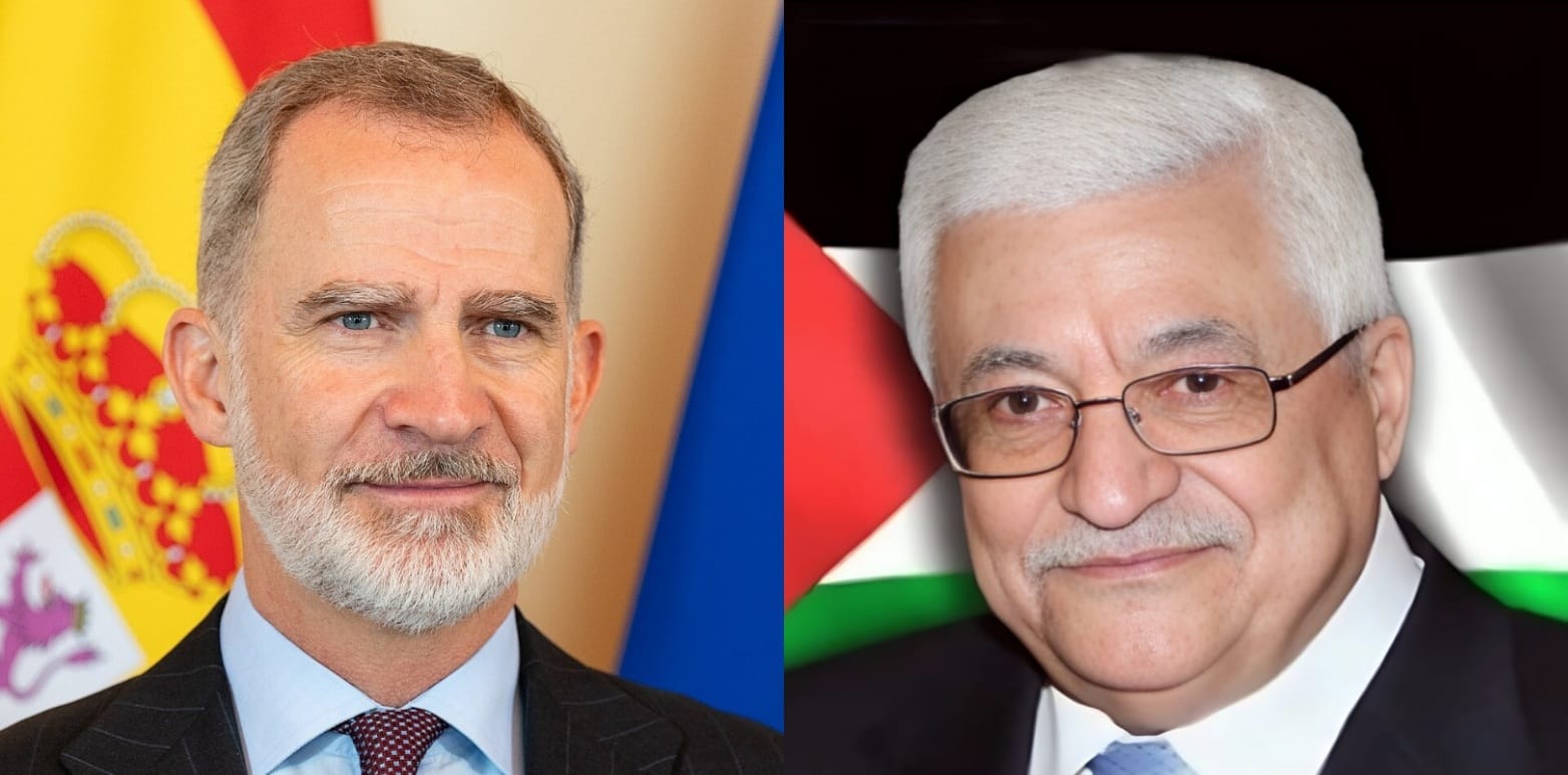 الرئيس يجتمع مع ملك إسبانيا