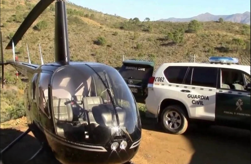 السلطات الإسبانية تعلن تفكيك شبكة لتهريب المخدرات بالمروحيات بين المغرب وإسبانيا
