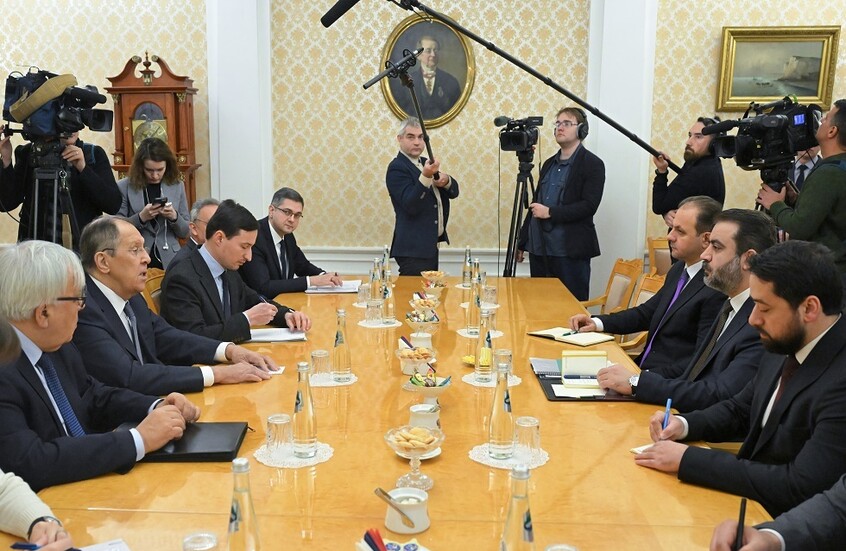 لافروف للشيباني: روسيا ملتزمة بسيادة سوريا ووحدة أراضيها