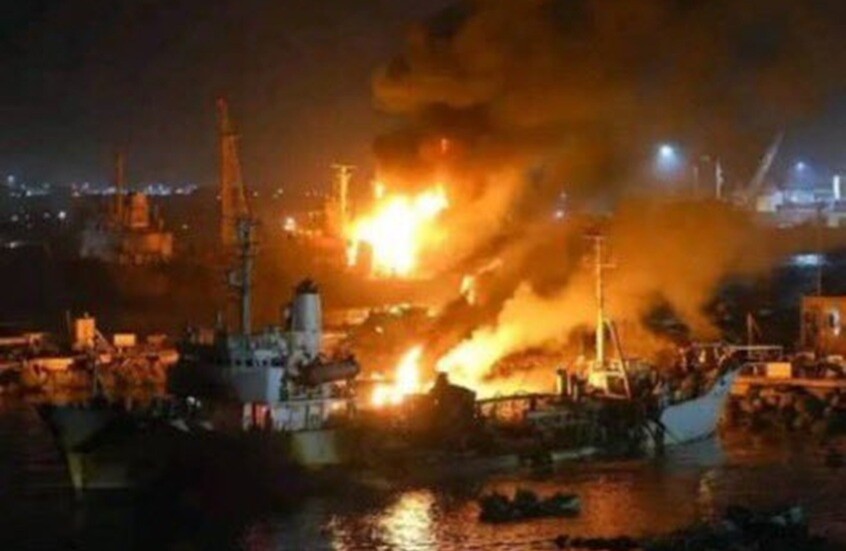 التحالف العربي: نفذنا ضربة جوية استهدف أسلحة نقلتها سفينتان لقوات المجلس الانتقالي بميناء المكلا