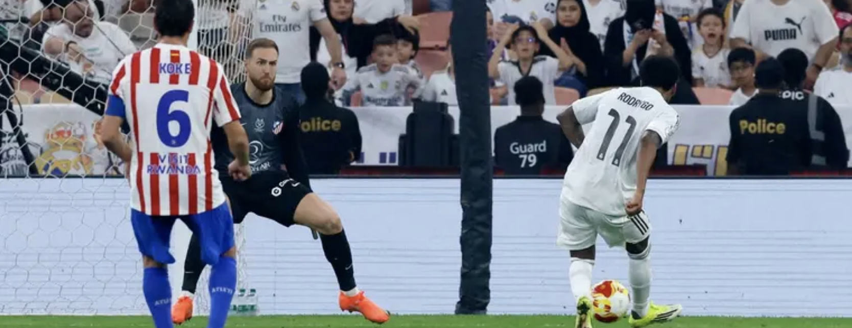 ريال مدريد يهزم أتلتيكو ويلاقي برشلونة في نهائي السوبر