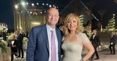 عمرو أديب يرد على الجدل حول طلاقه من لميس الحديدي