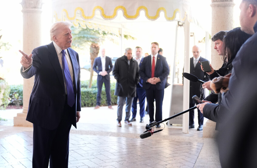 ترامب ردا على تهديد خامنئي بشأن الحرب: سنكتشف إن كان محقا أم لا