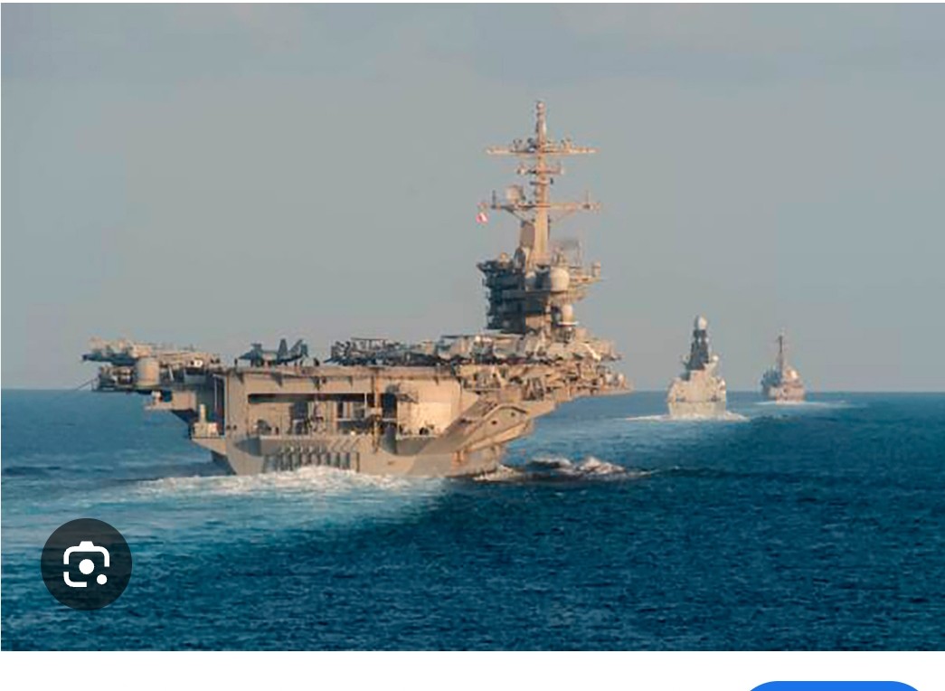 الحرس الثوري الإيراني يقصف حاملة طائرات أميركية بـ4 صواريخ