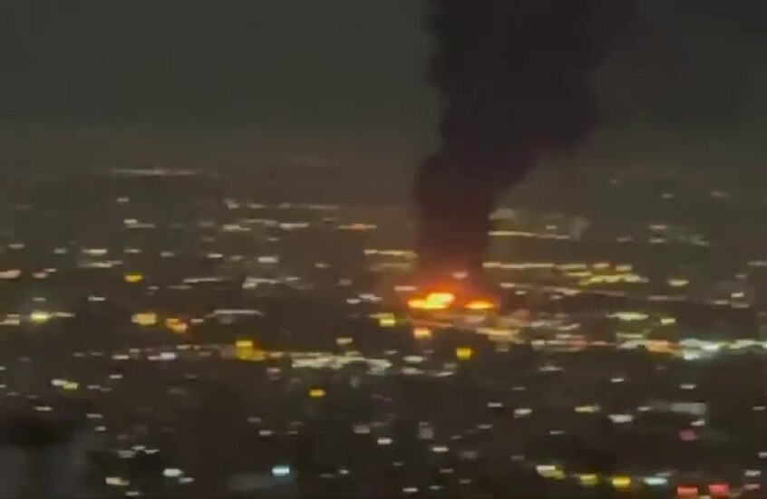 الجيش الإسرائيلي يعلن تدمير طائرة كان يستدخمها خامنئي في مطار مهر آباد بطهران