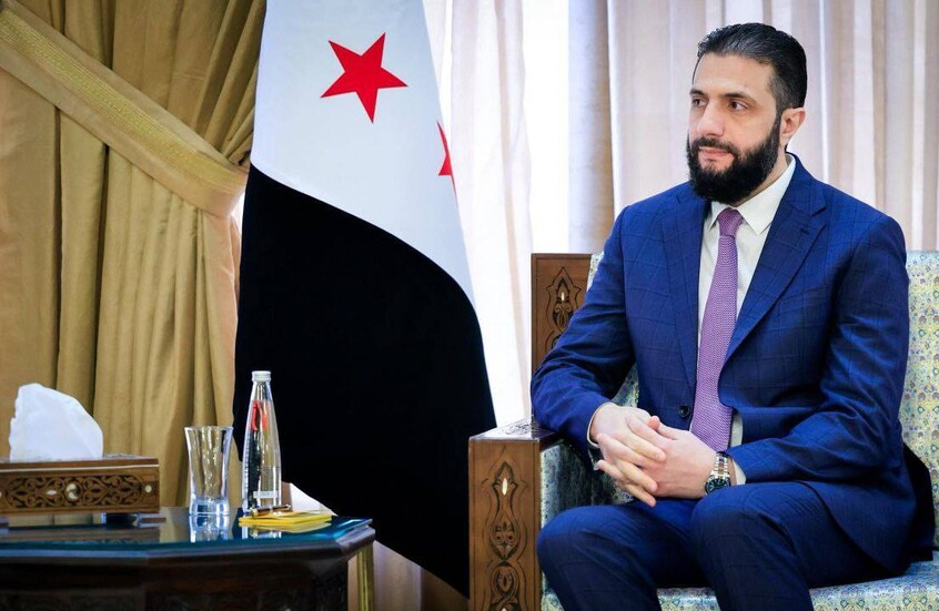 الشرع: ما يحدث بالمنطقة "حدث كبير نادر" وسوريا تبتعد عن النزاع لتحافظ على مسار التنمية