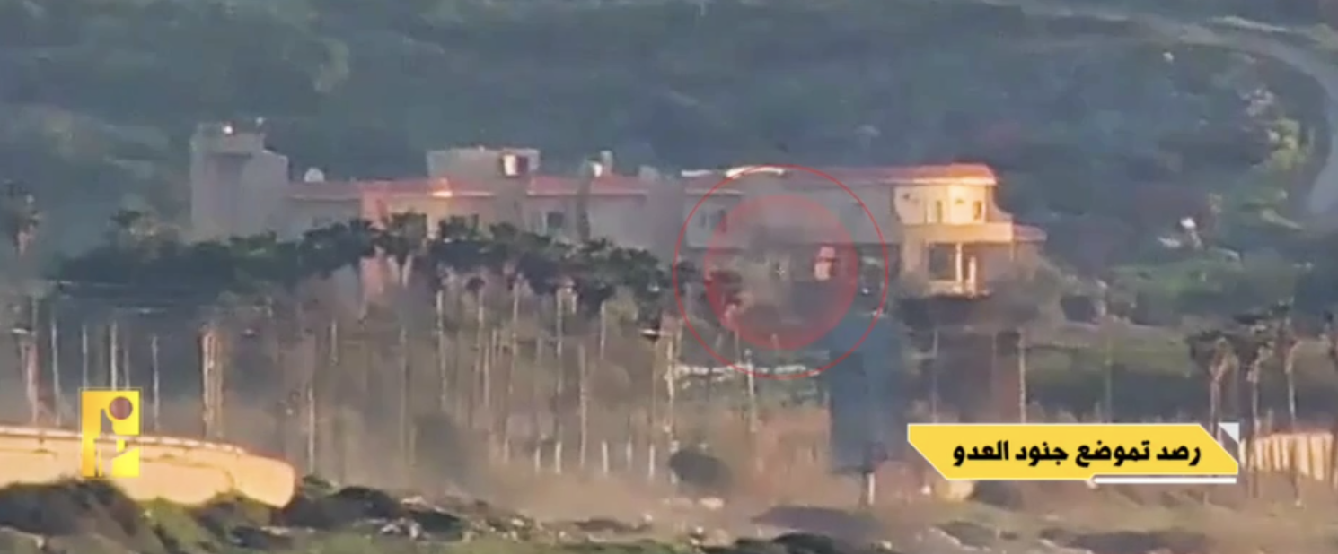 حزب الله يستهدف منزلا يتحصن به جنود إسرائيليون في البياضة