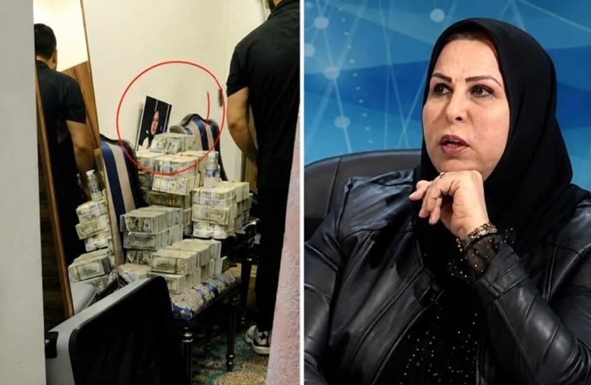 "ناطحات من الدولارات".. تفاصيل مداهمة منزل نائبة عراقية واعتقالها مع ابنها