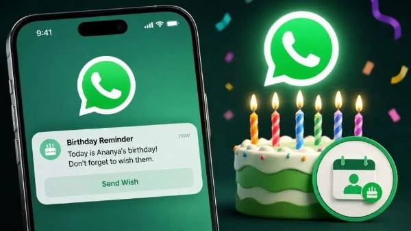 واتساب يختبر ميزة لتذكير المستخدمين بأعياد الميلاد