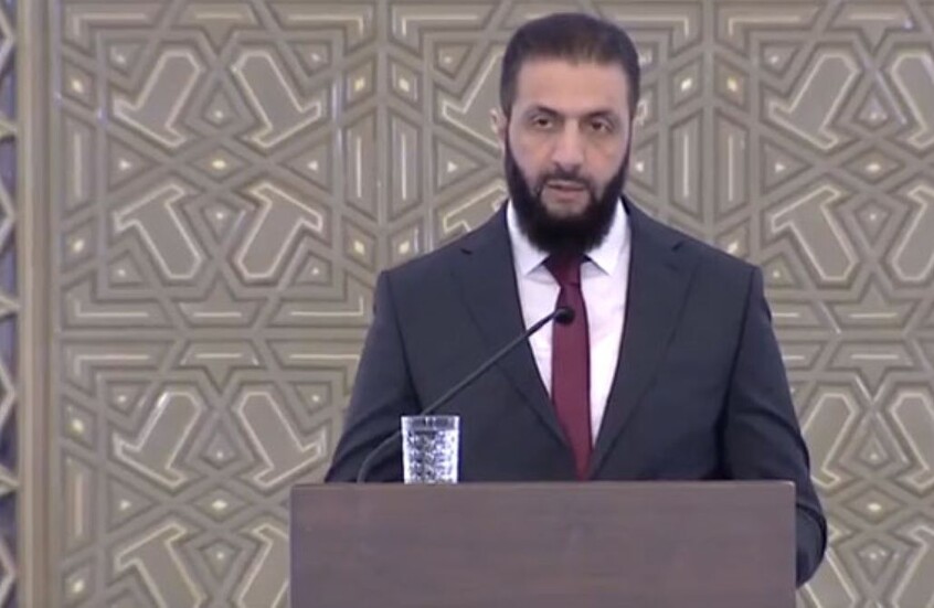 السوري أحمد الشرع: نعمل للوصول إلى اتفاق أمني مع إسرائيل