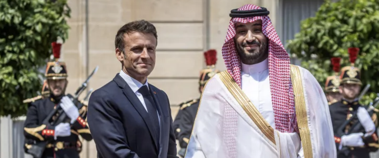 ولي العهد السعودي يزور باريس بدعوة من ماكرون