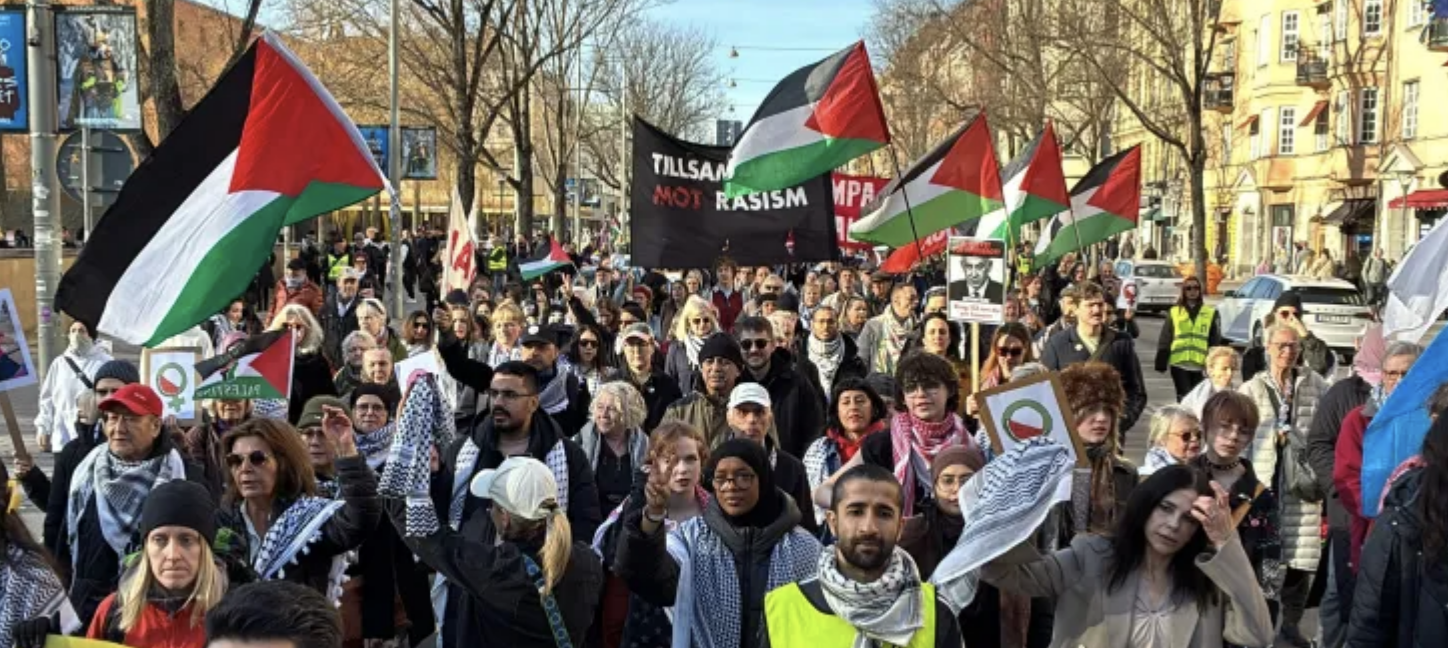 انتهاكات إسرائيل في صناديق اقتراع السويد