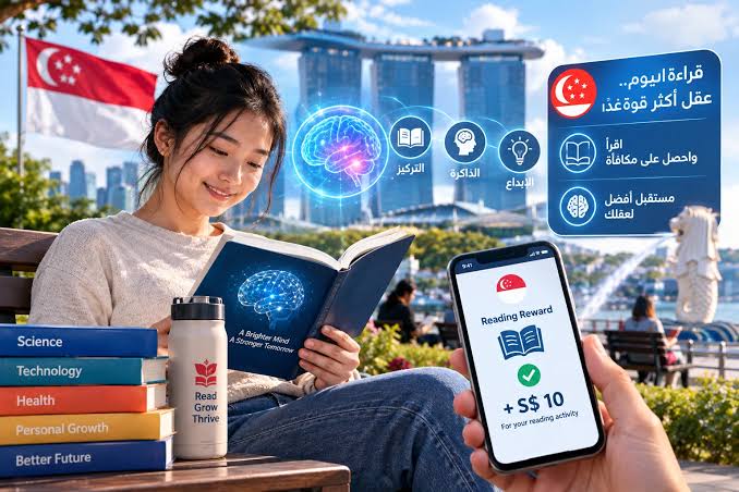 سنغافورة تدفع لمواطنيها مقابل القراءة لمواجهة التشتت الرقمي