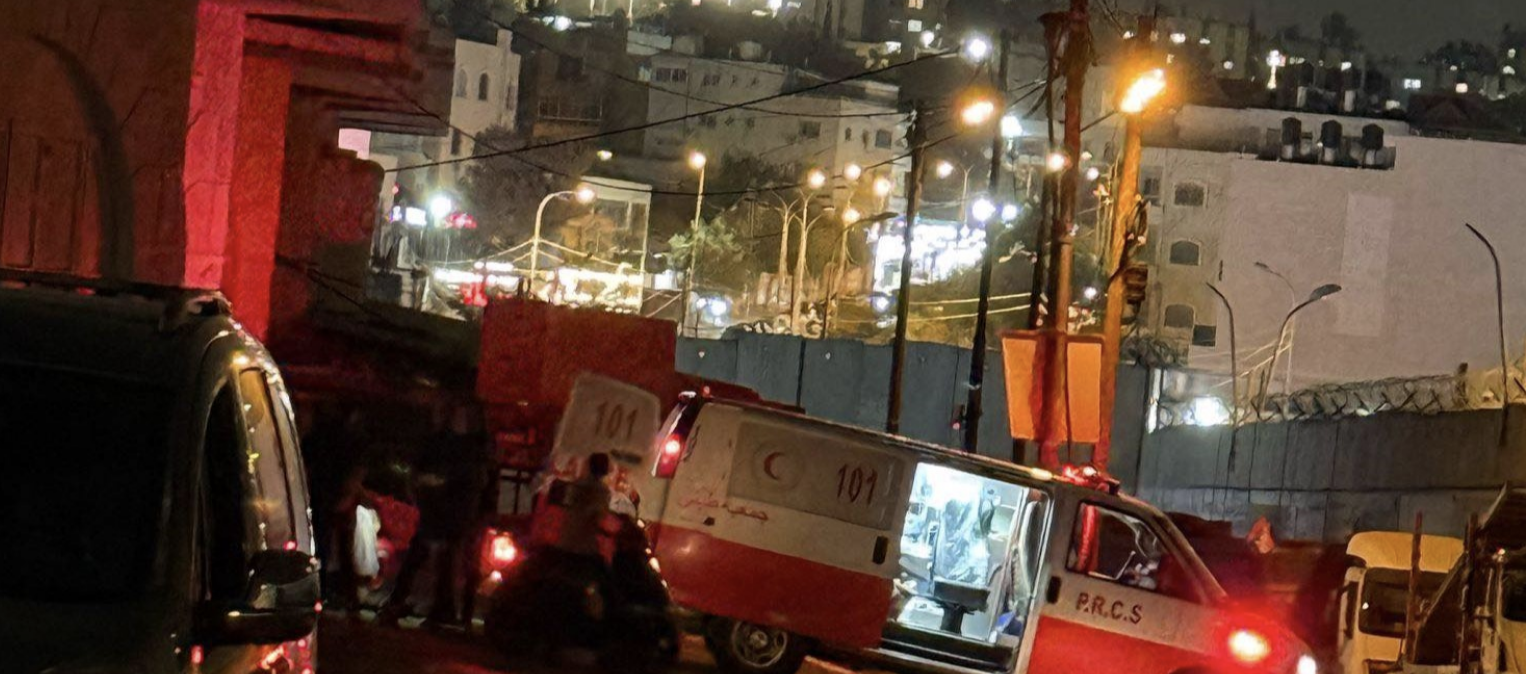 إصابة بالرصاص الحي وأخرى بالاختناق خلال اقتحام الاحتلال مدينة قلقيلية وبلدة حجة