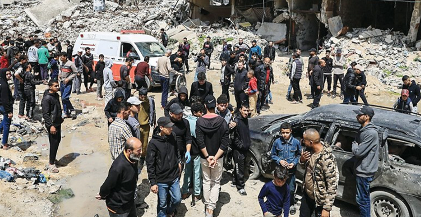 شهيدان ومصابون في قصف الاحتلال مركبة بمدينة غزة